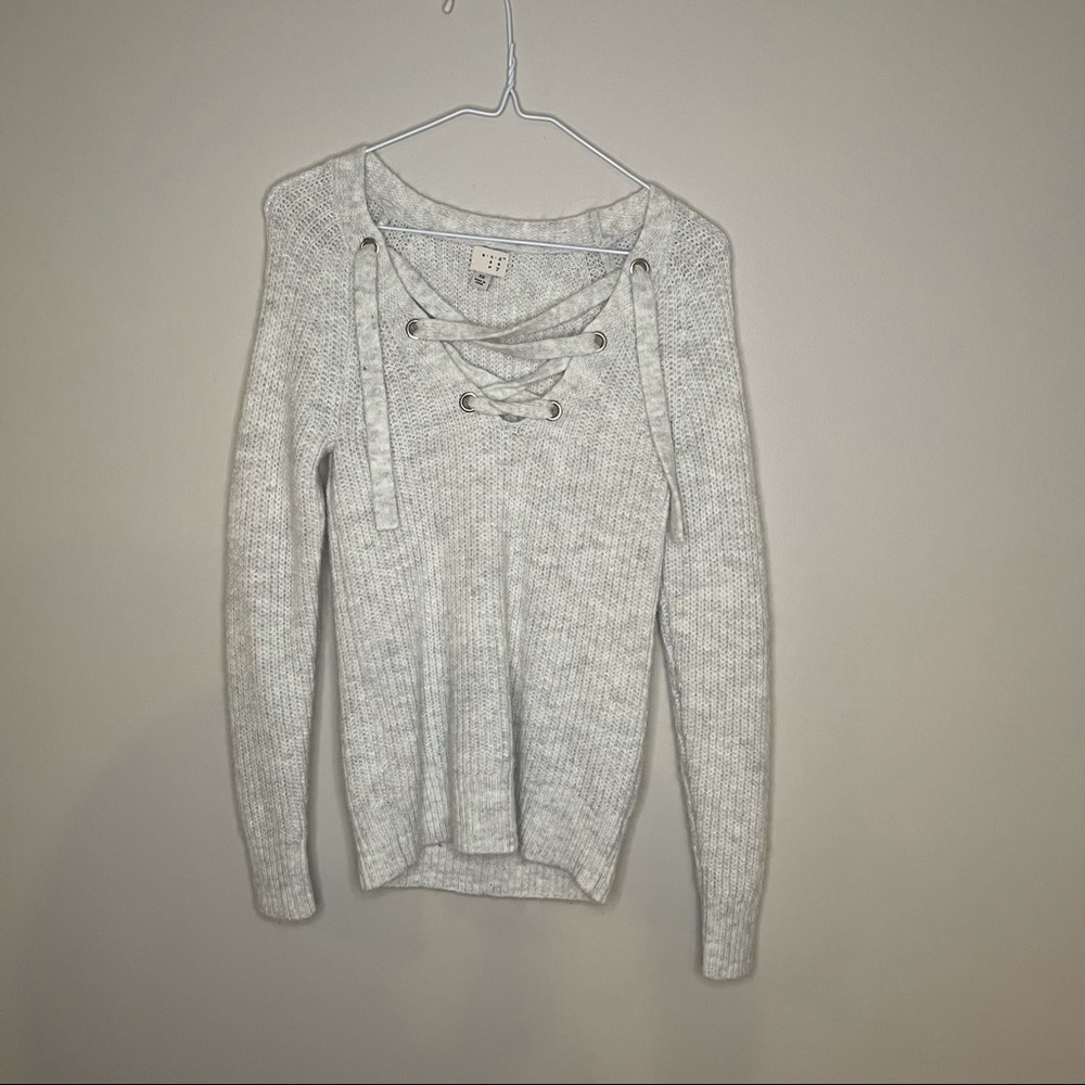 Criss Cross Sweater